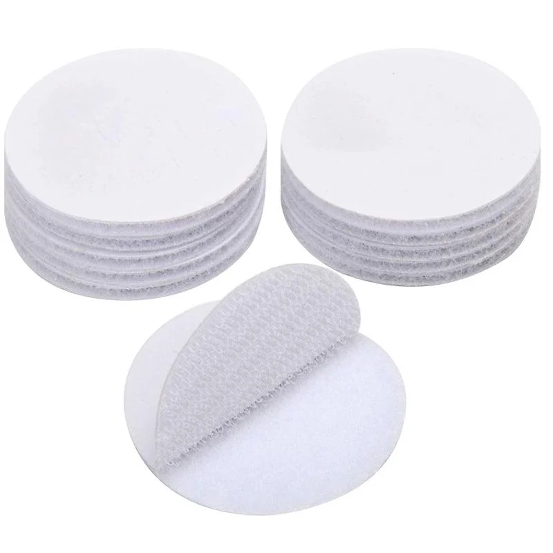 Double-sided Hook Loop Dots Non-slip Fixing Sticker (5 Pairs / Set) -  - #tag1#