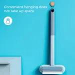 Double sided Window Screen Cleaning Brush Glass Wiper Multi function Pet Hair Lint Remover tag1