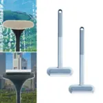Double sided Window Screen Cleaning Brush Glass Wiper Multi function Pet Hair Lint Remover tag1