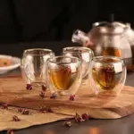 Double wall Glass Espresso Cup