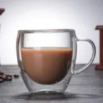Double wall Glass Tea Coffee Cup