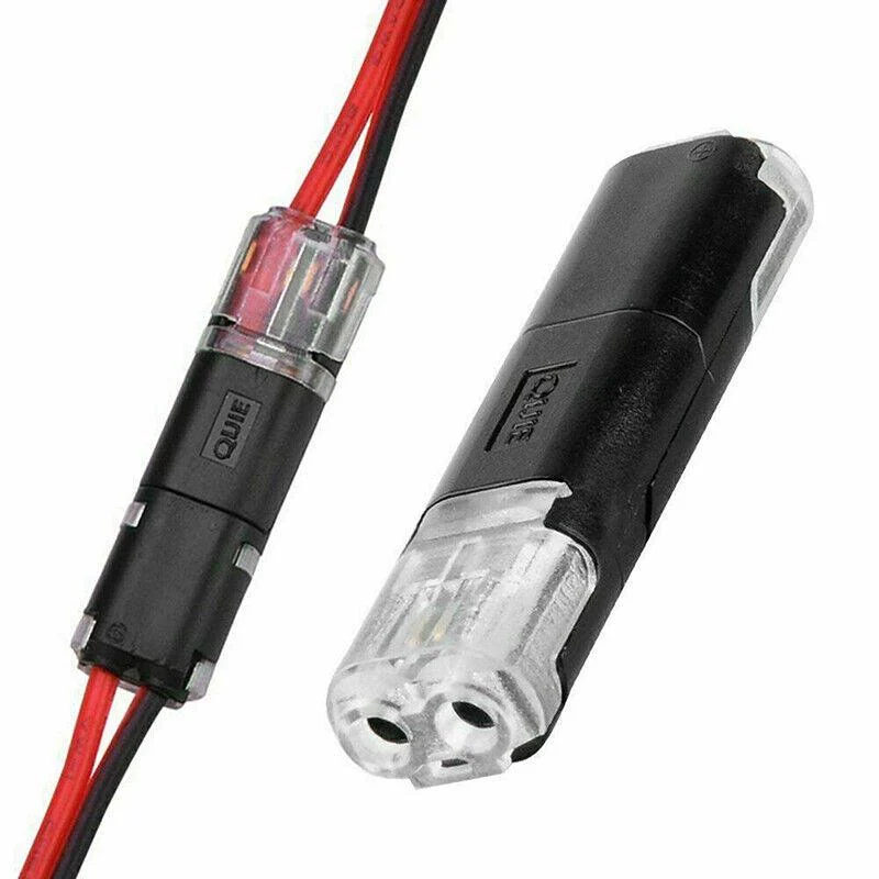 Double-wire Push-in Connector with Locking Buckle -  - #tag1#