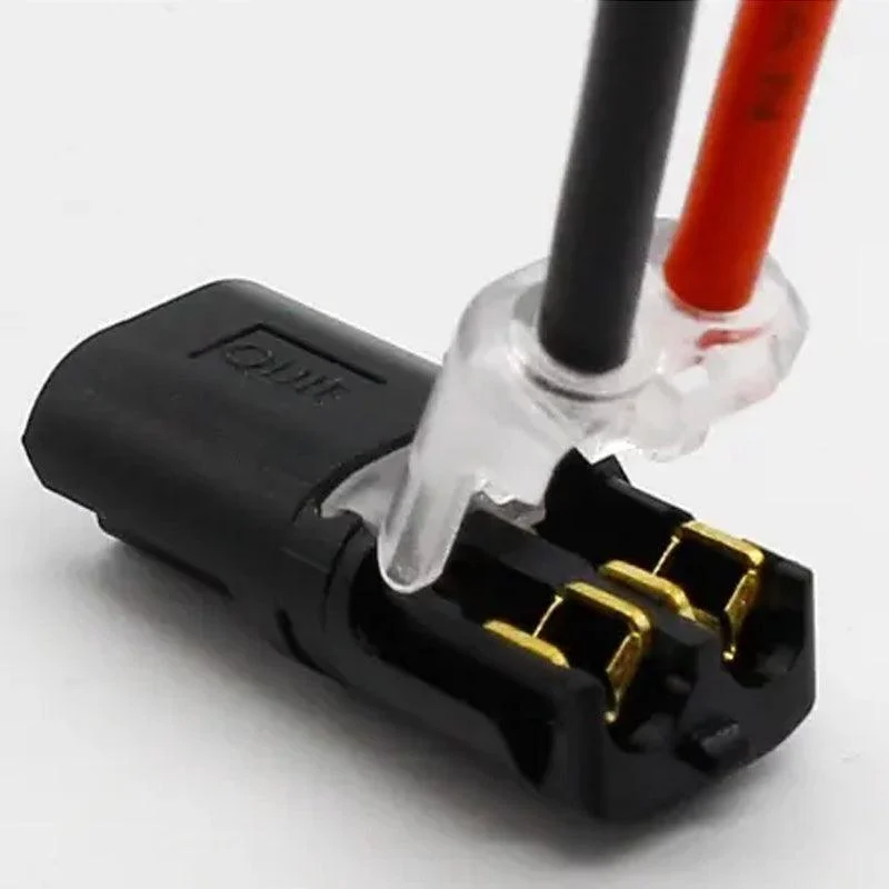 Double-wire Push-in Connector with Locking Buckle -  - #tag1#