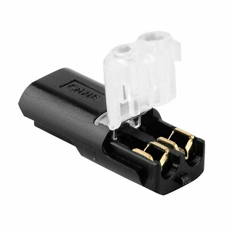 Double-wire Push-in Connector with Locking Buckle -  - #tag1#