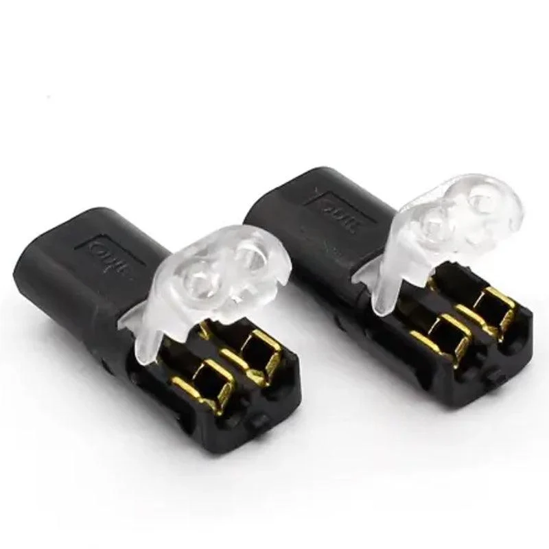 Double-wire Push-in Connector with Locking Buckle -  - #tag1#