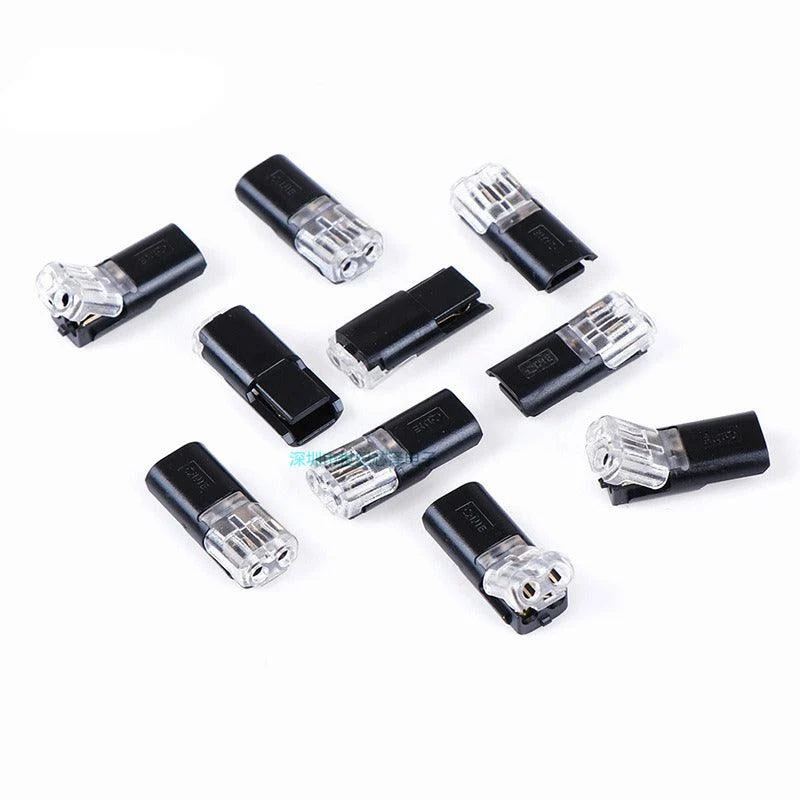 Double-wire Push-in Connector with Locking Buckle -  - #tag1#