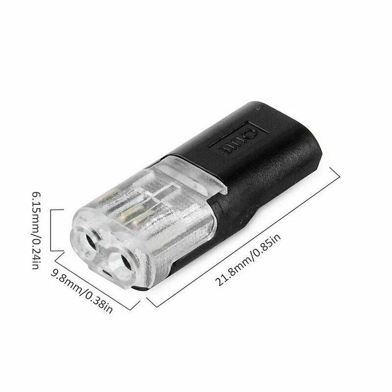 Double-wire Push-in Connector with Locking Buckle -  - #tag1#