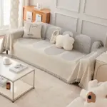 Double Sided Chenille Sofa Cover tag1