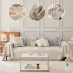 Double Sided Chenille Sofa Cover tag1