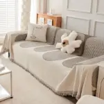 Double Sided Chenille Sofa Cover tag1