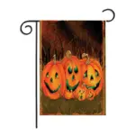 Double Sided Halloween Banner Linen Garden tag1