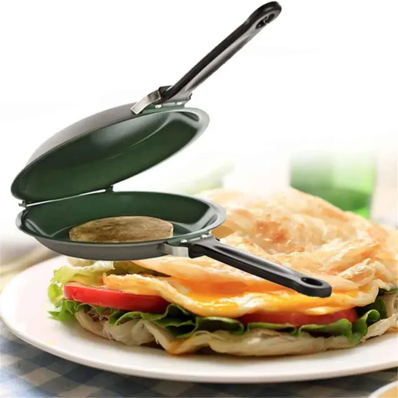 Double Sided Nonstick Frying Pan tag1