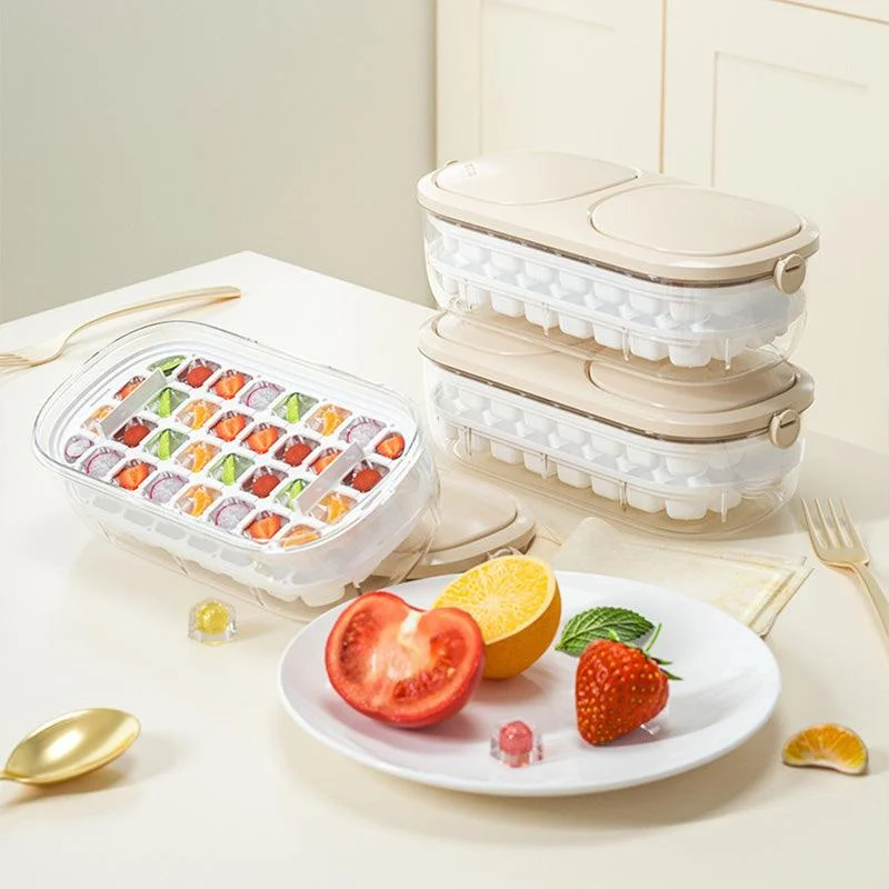 Double press silicone ice tray -  - #tag1#