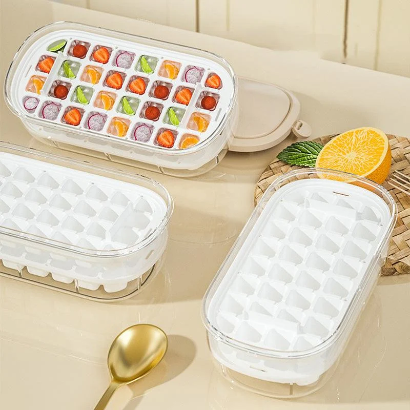 Double press silicone ice tray -  - #tag1#