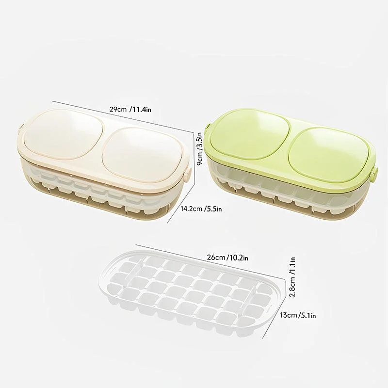 Double press silicone ice tray -  - #tag1#