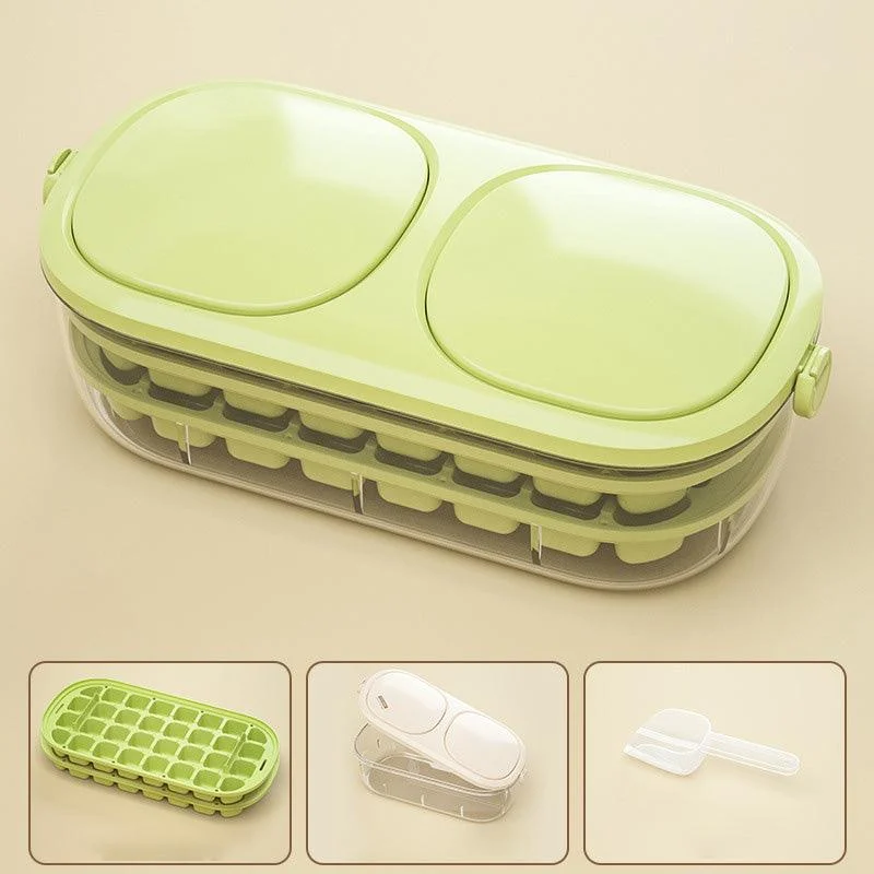 Double press silicone ice tray -  - #tag1#