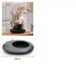 Dove_Ceramic_Vase_with_Orchid_-_-4180219 Dove Ceramic Vase with Orchid
