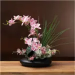Dove_Ceramic_Vase_with_Orchid_-_-4180239 Dove Ceramic Vase with Orchid