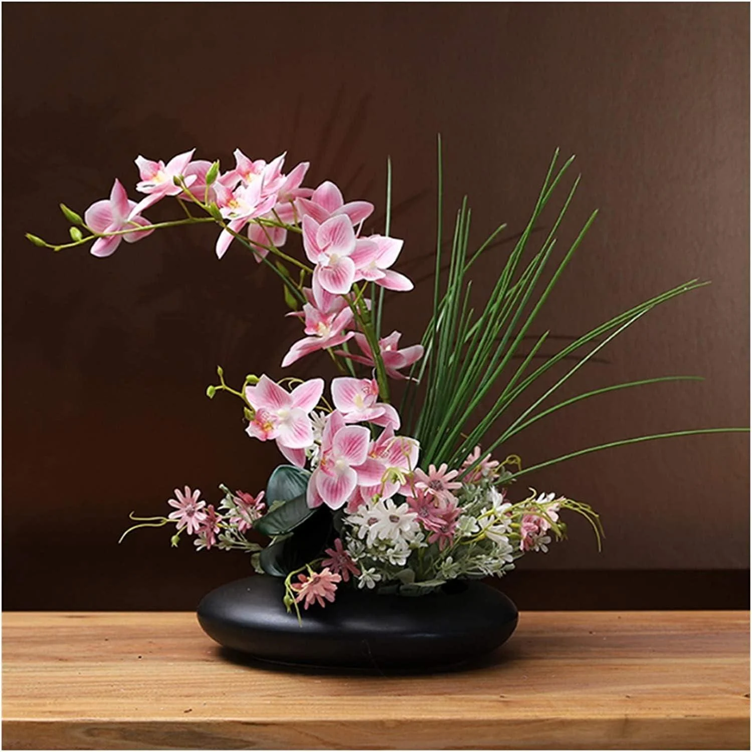 Dove Ceramic Vase with Orchid -