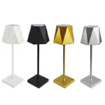 Draadloze Metalen Bureaulamp Touch Control Led Tafellamp 3 Kleurentraps Dimbare Batterij Aangedreven Nachtlampje Voor Bedroomdeskcafe e736262a 02e9 4915 93de 4337daeed852