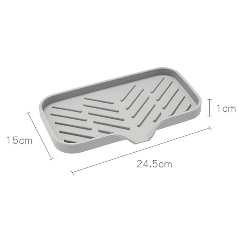 Drainer for sink - FlexiTray - With soap and sponge storage - Kitchen organizer -  - #tag1#