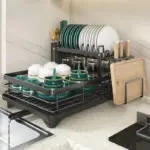 Draining Rack Adjustable Kitchen Racks Draining Tray Kitchen tag1