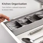 Drawer Store Compact Cutlery Organizer tag1