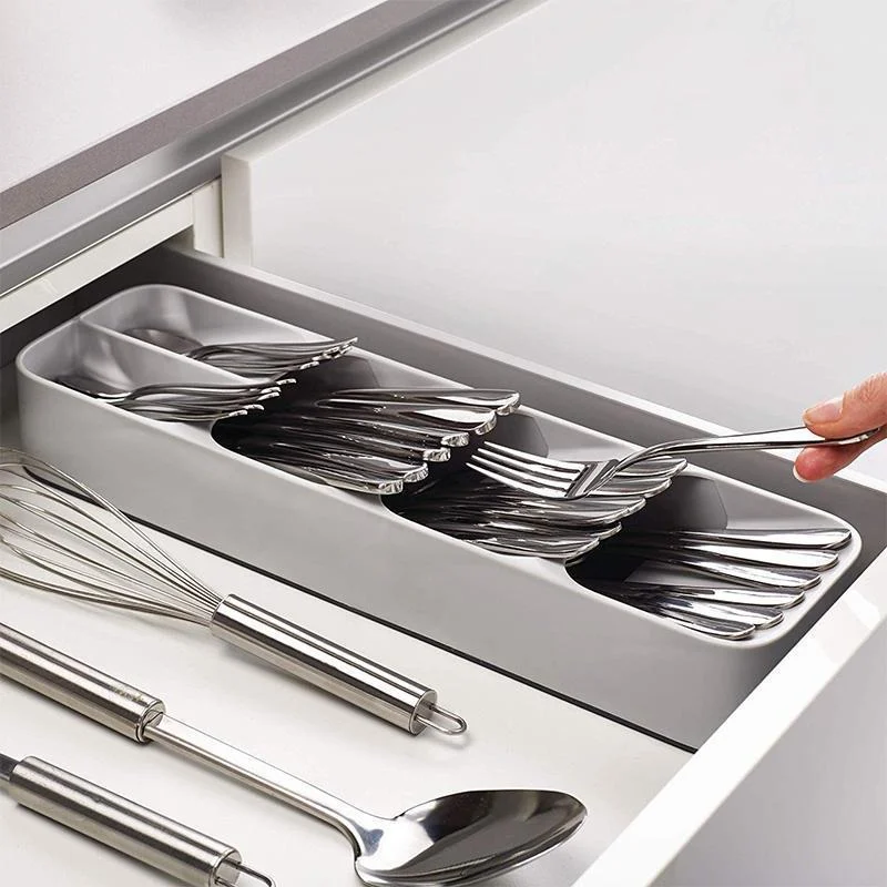 Drawer Store Compact Cutlery Organizer -  - #tag1#