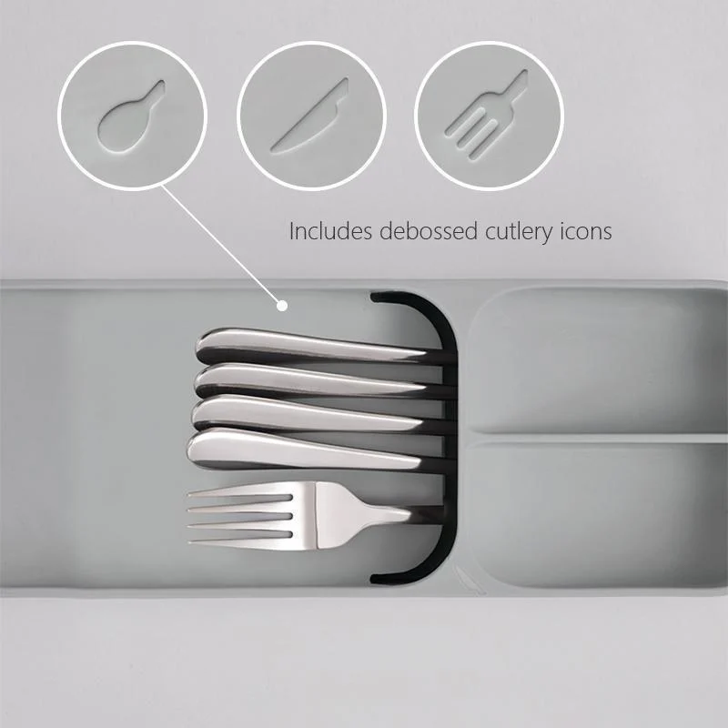 Drawer Store Compact Cutlery Organizer -  - #tag1#