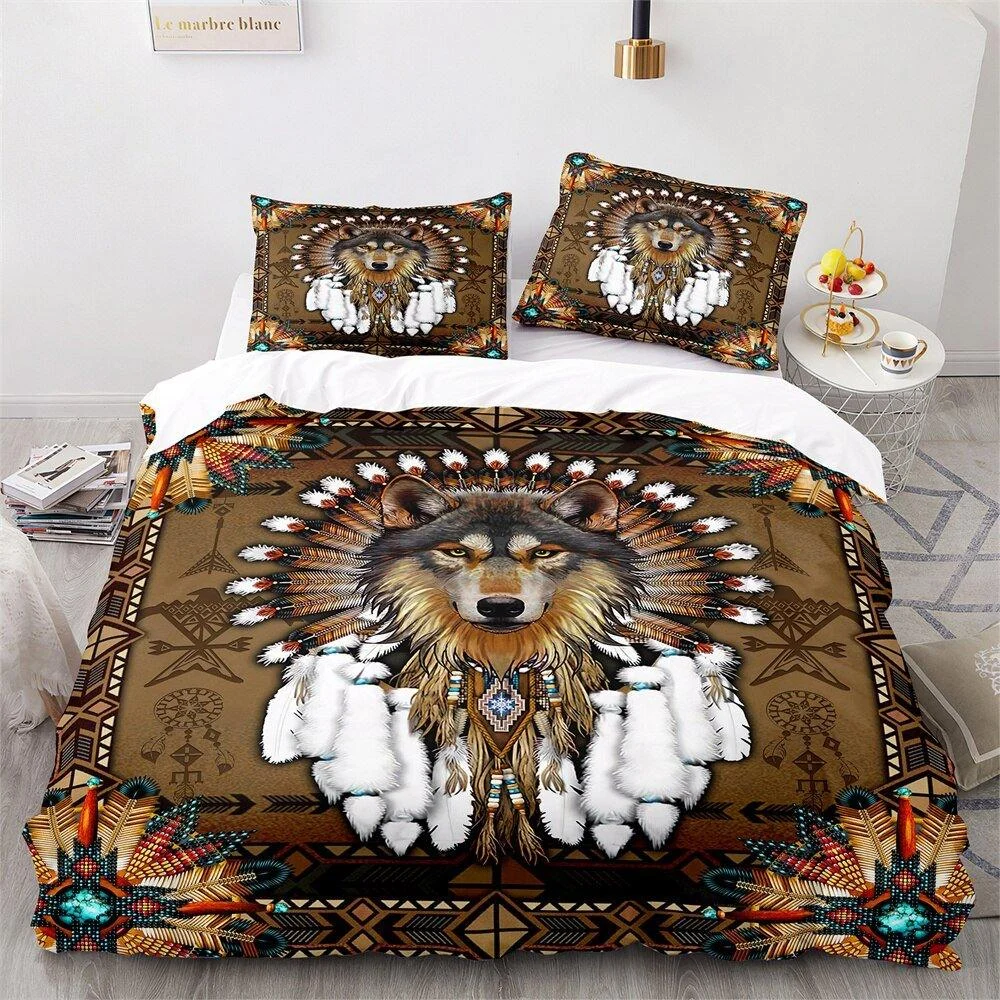 DreamGuard - Children's duvet cover 'Protective Wolf' -  - #tag1#