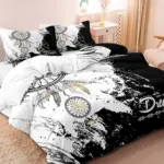 Dream Catcher Printed Duvet Cover Bedding Set tag1