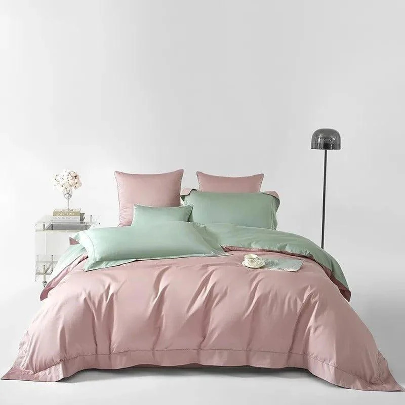 Dream Sage Blush – Duvet cover set made from Egyptian Cotton -  - #tag1#