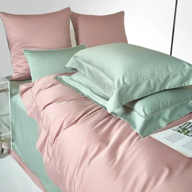 Dream Sage Blush – Duvet cover set made from Egyptian Cotton -  - #tag1#