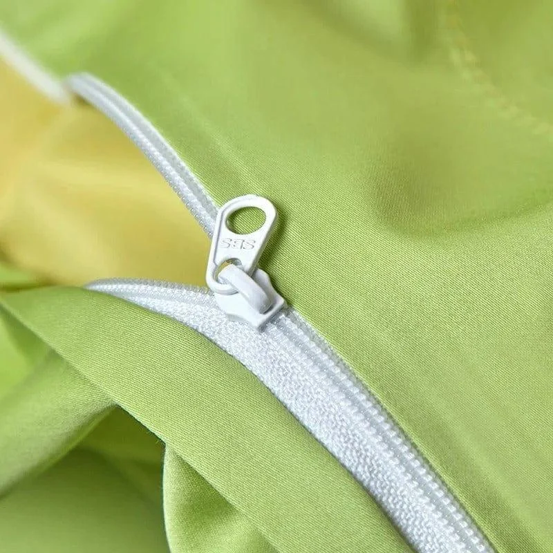 Dream Yellow Green – Duvet cover set made of Egyptian Cotton -  - #tag1#