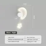 Dreamscape Cloud Star Moon wall light