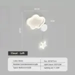 Dreamscape Cloud Star Moon wall light