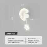 Dreamscape Cloud Star Moon wall light