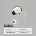 Dreamscape Cloud Star Moon wall light