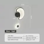 Dreamscape Clouds Star Moon Wall Lamp tag1