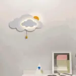 DreamyFloat Wall Lamp Lively Clouds and Sun LED Wall Light Children s Room Lighting tag1