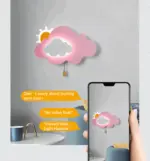 DreamyFloat Wall Lamp Lively Clouds and Sun LED Wall Light Children s Room Lighting tag1