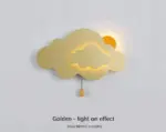 DreamyFloat Wall Lamp Lively Clouds and Sun LED Wall Light Children s Room Lighting tag1