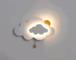 DreamyFloat Wall Lamp Lively Clouds and Sun LED Wall Light Children s Room Lighting tag1