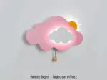 DreamyFloat Wall Lamp Lively Clouds and Sun LED Wall Light Children s Room Lighting tag1
