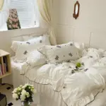 Dreamy Ribbon Ruffle Bedding Set tag1