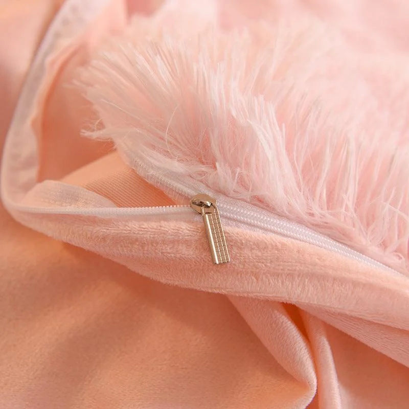 Dreamy Winter Mink Fleece Bedsheet Set -  - #tag1#