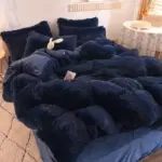 Dreamy_Winter_Mink_Fleece_Bedsheet_Set_-_-_tag1_-4204506 Dreamy Winter Mink Fleece Bedsheet Set tag1