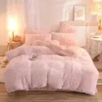 Dreamy_Winter_Mink_Fleece_Bedsheet_Set_-_-_tag1_-4204531 Dreamy Winter Mink Fleece Bedsheet Set tag1