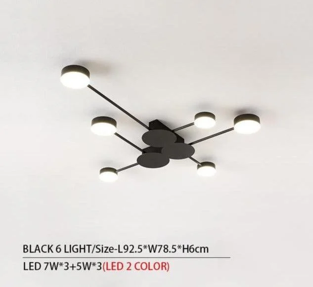 Drexel - Irregular Spoke Round Ceiling Light -  - #tag1#