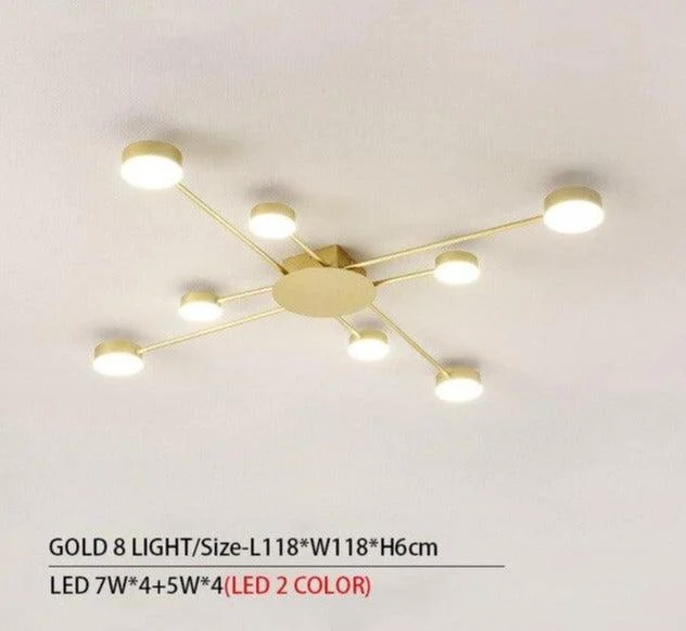 Drexel - Irregular Spoke Round Ceiling Light -  - #tag1#